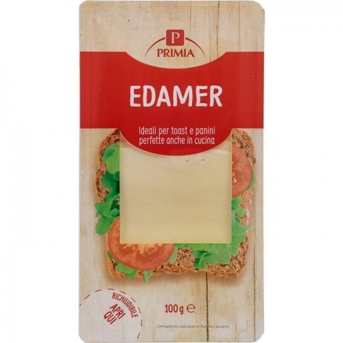 Сыр Primia Edamer нарезанный 100 г Сыр Primia Edamer нарезанный 100 г
