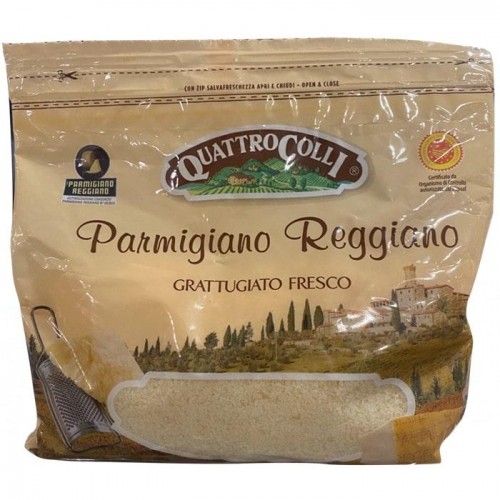 Сыр QuattroColli Parmigiano Reggiano тертый 250г Сыр QuattroColli Parmigiano Reggiano тертый 250г