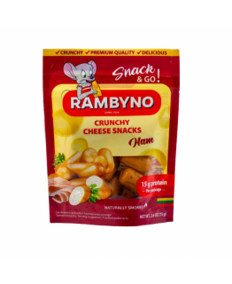 Сыр Rambyno копченый Ham 75г Сыр Rambyno копченый Ham 75г