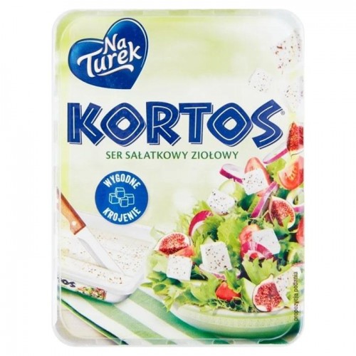 Сыр салатный Kortos с зеленью 160 г Сыр салатный Kortos с зеленью 160 г