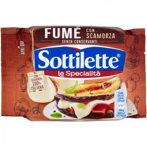 Сыр Sottilette con scamorza тостерный 158 г Сыр Sottilette con scamorza тостерный 158 г