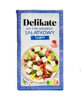 Сыр типа греческий Delikate салатный, жирный 270 г