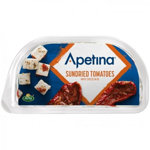 Сырная закуска Arla Apetina с вялеными помидорами 100 г Сырная закуска Arla Apetina с вялеными помидорами 100 г