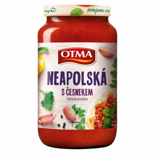 Соус Otma neapolska с чесноком 350 г Соус Otma neapolska с чесноком 350 г