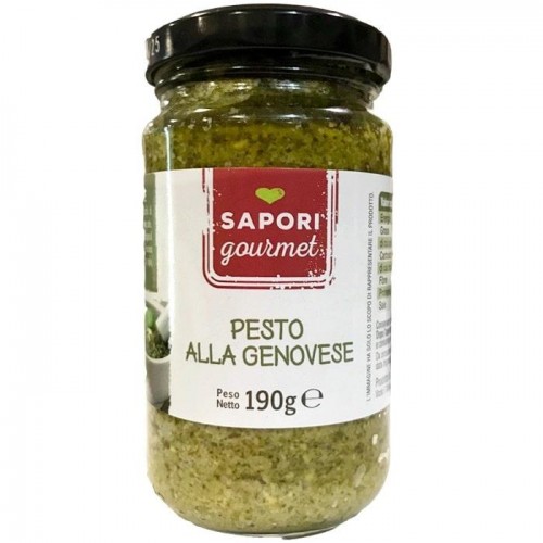Соус Pesto sapori gourmet pesto Alla Genovese 190г Соус Pesto sapori gourmet pesto Alla Genovese 190г