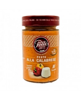 Соус Polli pesto с творогом рикотта и сладким перцем 190г