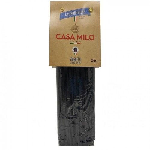 Спагетти Gastronomiche Casa Milo с чернилами каракатицы 500 г Спагетти Gastronomiche Casa Milo с чернилами каракатицы 500 г