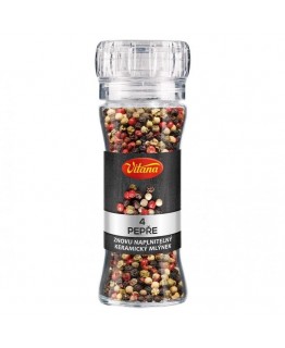 Спеції Vitana 4 pepre з млином 65 г Спеції Vitana 4 pepre з млином 65 г