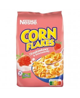 Сухой завтрак Nestle Corn Flakes сливки и клубника 250г