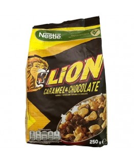 Сухой завтрак Nestle Lion карамель и шоколад 250г Сухой завтрак Nestle Lion карамель и шоколад 250г