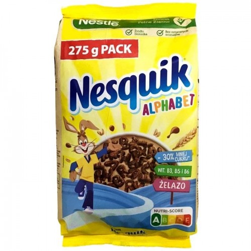 Сухой завтрак Nestle Nesquik alphabet 275 г Сухой завтрак Nestle Nesquik alphabet 275 г
