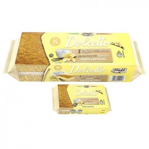Пирожное бисквитное Dolcetto ваниль 8шт*25г Пирожное бисквитное Dolcetto ваниль 8шт*25г