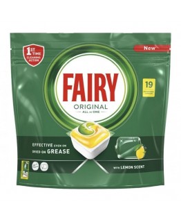 Таблетки для посудомоечных машин Fairy original 19 шт Таблетки для посудомоечных машин Fairy original 19 шт