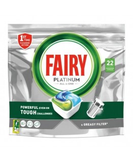 Таблетки для посудомоечных машин Fairy platinum 22 шт