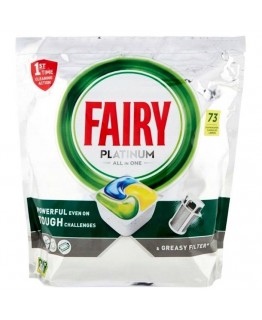 Таблетки для посудомоечных машин Fairy Platinum All in one 73 шт Таблетки для посудомоечных машин Fairy Platinum All in one 73 шт