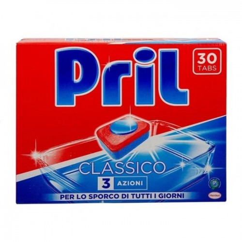 Таблетки pril classico для посудомийної машини 30 таблеток Таблетки pril classico для посудомийної машини 30 таблеток