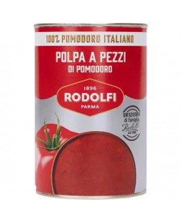Томаты Rodolfi Polpa a Pezzi резаные 400 г