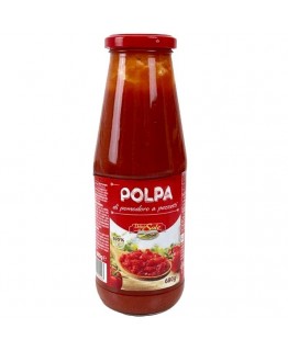 Томатная паста Delizie dal Sole polpa di pomodoro a pezzetti 680 г Томатная паста Delizie dal Sole polpa di pomodoro a pezzetti 680 г