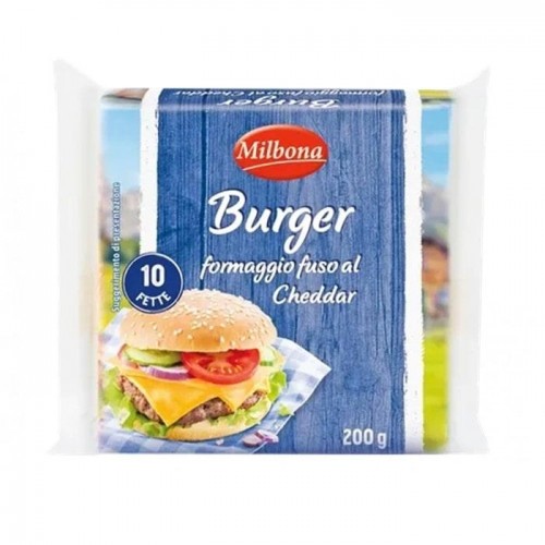 Тостерный сыр Milbona Burger 200г Тостерный сыр Milbona Burger 200г
