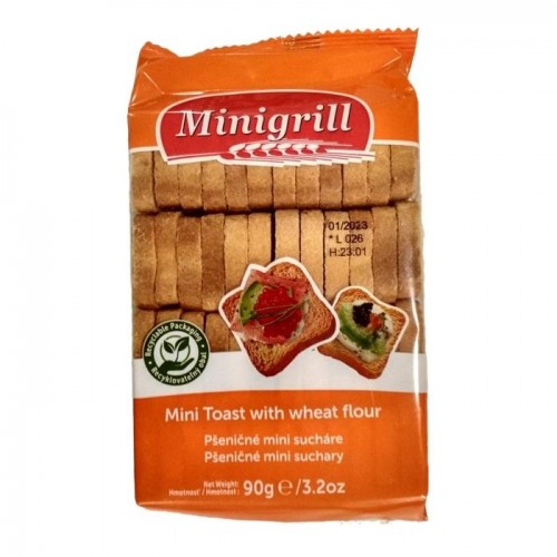 Тосты мини Minigrill 90г Тосты мини Minigrill 90г