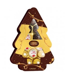 Конфеты ассорти елочка Ferrero collection 129г