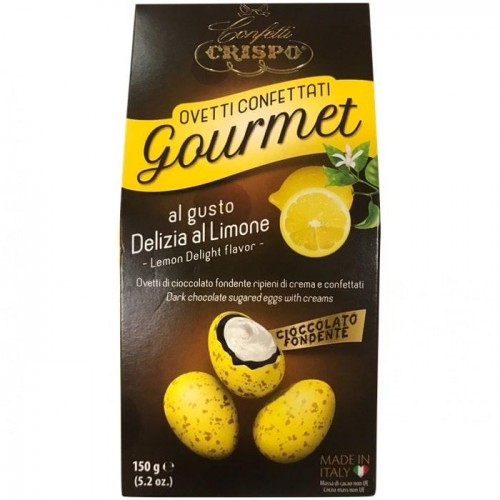 Конфеты Confetti Crispo gourmet со вкусом лимона 150г Конфеты Confetti Crispo gourmet со вкусом лимона 150г