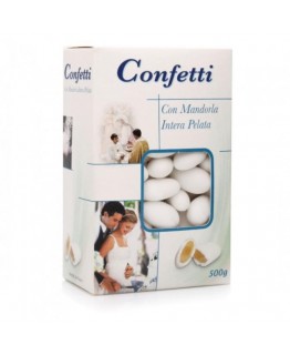 Конфеты Confetti миндаль в белой глазури 500г Конфеты Confetti миндаль в белой глазури 500г