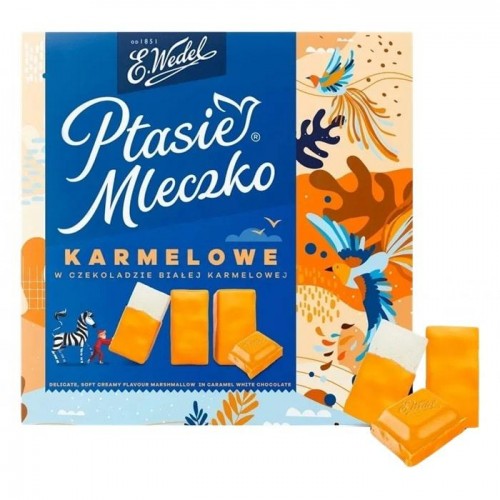Конфеты E. Wedel птичье молоко карамельные 360г Конфеты E. Wedel птичье молоко карамельные 360г