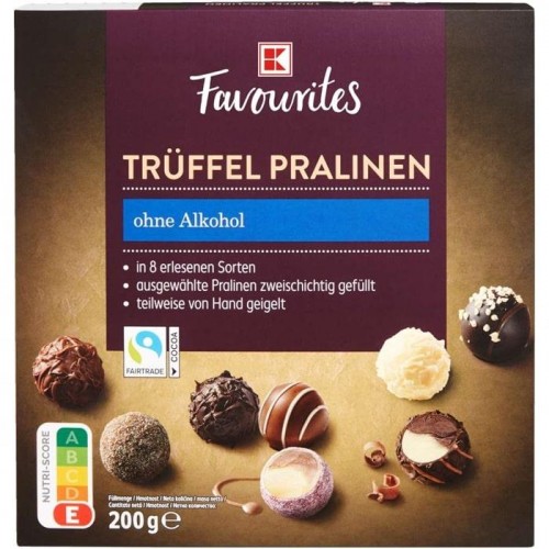 Конфеты K-Favourites truffel pralinen 200 г Конфеты K-Favourites truffel pralinen 200 г