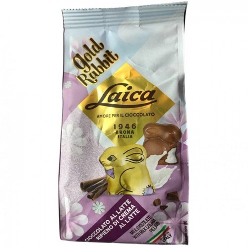 Конфеты Laica Gold Rabbit молочные 150г Конфеты Laica Gold Rabbit молочные 150г