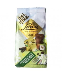 Конфеты Laica Gold Rabbit молочные с лесным орехом 150г Конфеты Laica Gold Rabbit молочные с лесным орехом 150г
