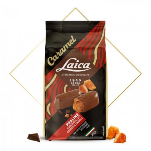 Конфеты Laica молочный шоколад с карамелью 100г Конфеты Laica молочный шоколад с карамелью 100г