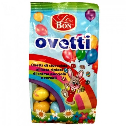 Конфеты Le Bon Ovetti шоколадные яйца 400г Конфеты Le Bon Ovetti шоколадные яйца 400г