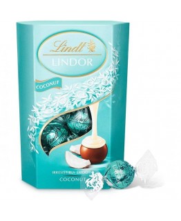 Конфеты Lindt Lindor с кокосовой начинкой 200г