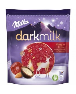 Конфеты Milka Darkmilk с марципановым кремом 100 г