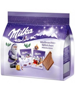 Конфеты Milka мини шоколадки 150г