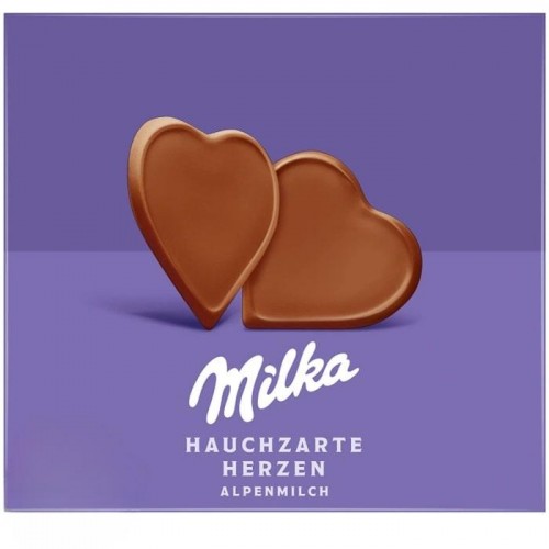 Конфеты Milka нежные сердца из альпийского молока 130 г Конфеты Milka нежные сердца из альпийского молока 130 г