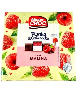 Конфеты Mister Choc Pianka & Galaretka со вкусом малины 420 г