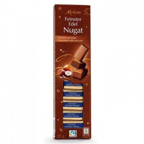 Конфеты Monarc nugat praline с лесными орехами 125г Конфеты Monarc nugat praline с лесными орехами 125г