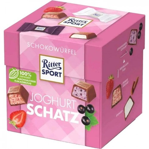 Конфеты Ritter sport joghurt schatz 176г Конфеты Ritter sport joghurt schatz 176г