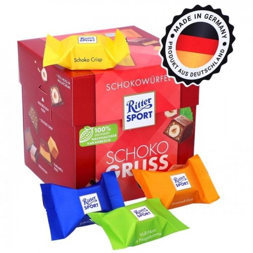 Конфеты Ritter sport schoko gruss 176г Конфеты Ritter sport schoko gruss 176г