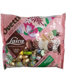 Конфеты шоколадные Laica Ovetti assortiti 1кг Конфеты шоколадные Laica Ovetti assortiti 1кг