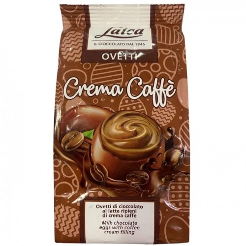 Конфеты шоколадные Laica Ovetti crema caffe 120г Конфеты шоколадные Laica Ovetti crema caffe 120г