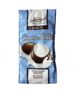 Конфеты шоколадные Laica Ovetti crema latte 120г Конфеты шоколадные Laica Ovetti crema latte 120г