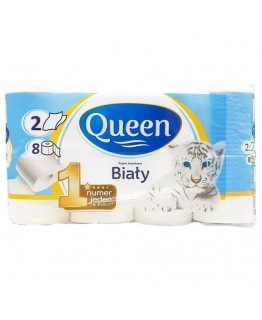 Туалетная бумага Queen biaty 8шт