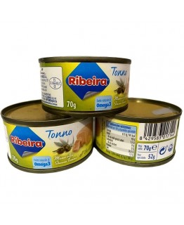 Тунец Ribeira tonno all olio di oliva 70г