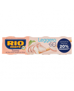 Тунец Rio mare Leggero в оливковом масле 60 г Тунец Rio mare Leggero в оливковом масле 60 г