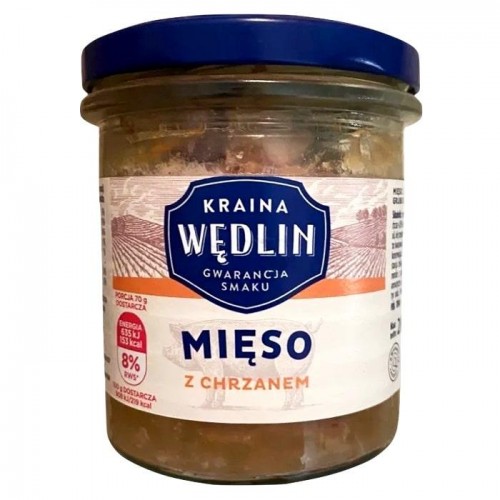 Тушенка Kraina Wedlin с хреном 280 г Тушенка Kraina Wedlin с хреном 280 г