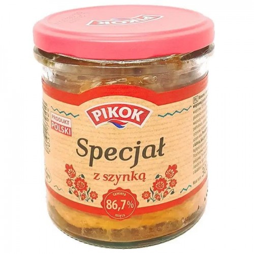 Тушенька Pikok Specjat z szynka 86.7% м'яса 300 г Тушенька Pikok Specjat z szynka 86.7% м'яса 300 г