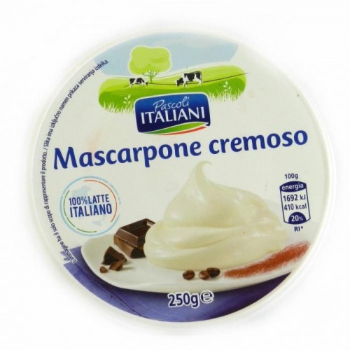 Сыр Pascolli Italiani Mascarpone 250г Сыр Pascolli Italiani Mascarpone 250г